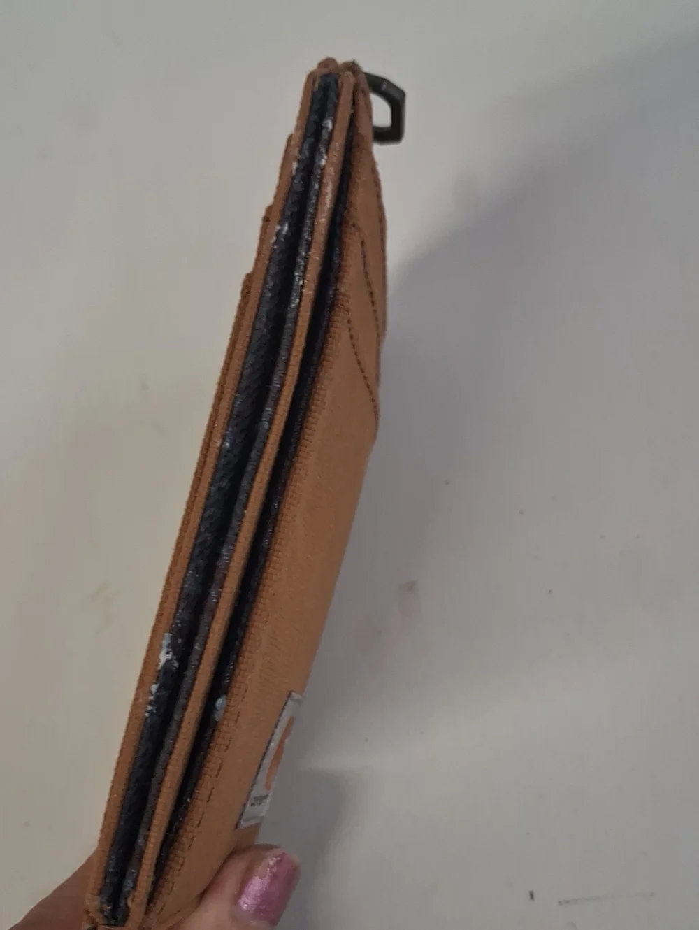 NWOT Carhartt Softshell Nylon Brown Wallet